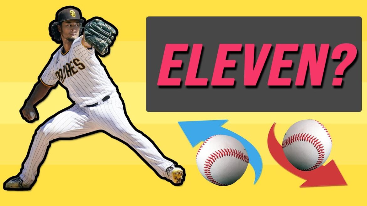 Yu Darvish lance 11 emplacements différents