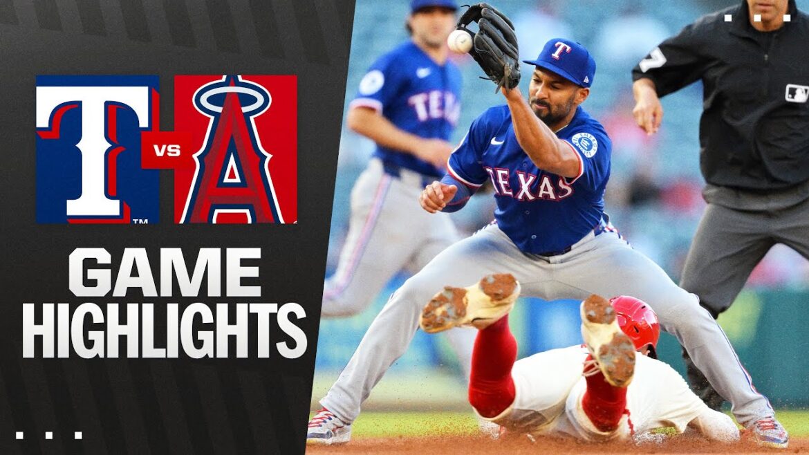 Rangers vs Angels Game Highlights (7/29/25) | Faits saillants MLB