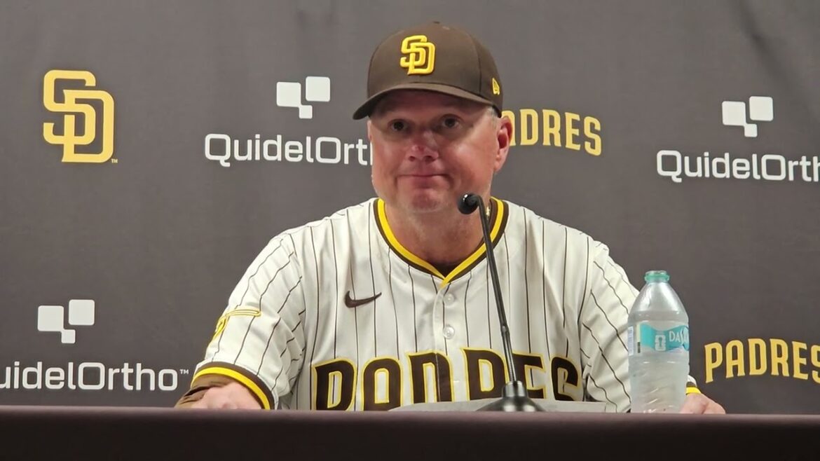 Mike Shildt sur Yu Darvish Masterpiece, Sweep of Mets, Faith in Preller et Trade Date limite