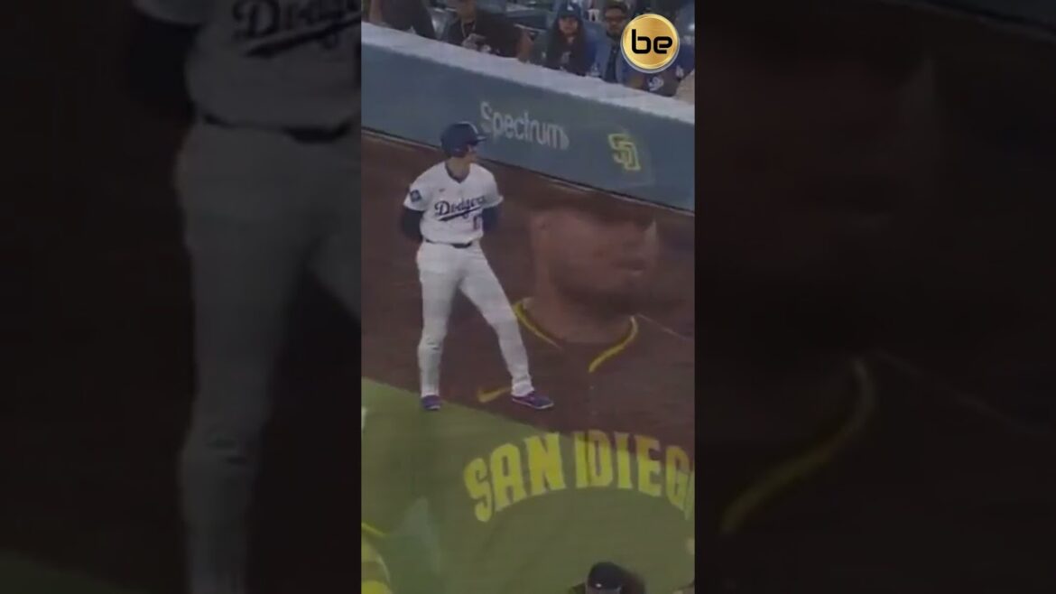 Après un jeu sauvage, Shohei Ohtani va à la pirogue des Padres pour jouer au pacificateur‼ ️2025 #mlb