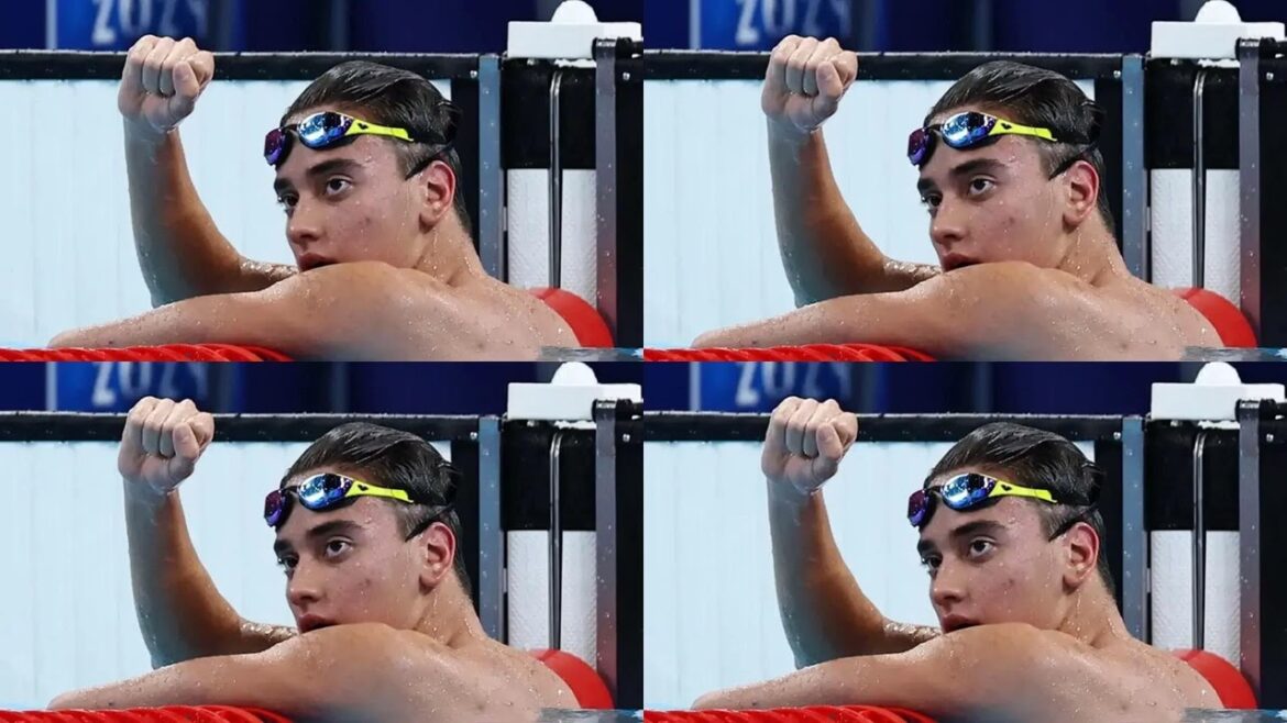 Le championnat du monde de North Tunçelli poursuit un record! Izmit nageur en finale!