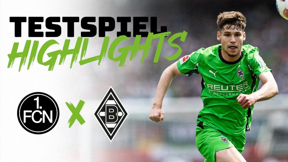 Lupfer et forte pluie | Faits saillants 1. FC Nürnberg - Borussia