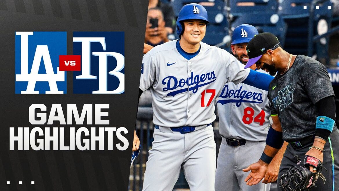 Faits saillants Dodgers vs Rays (8/1/25) | Faits saillants MLB