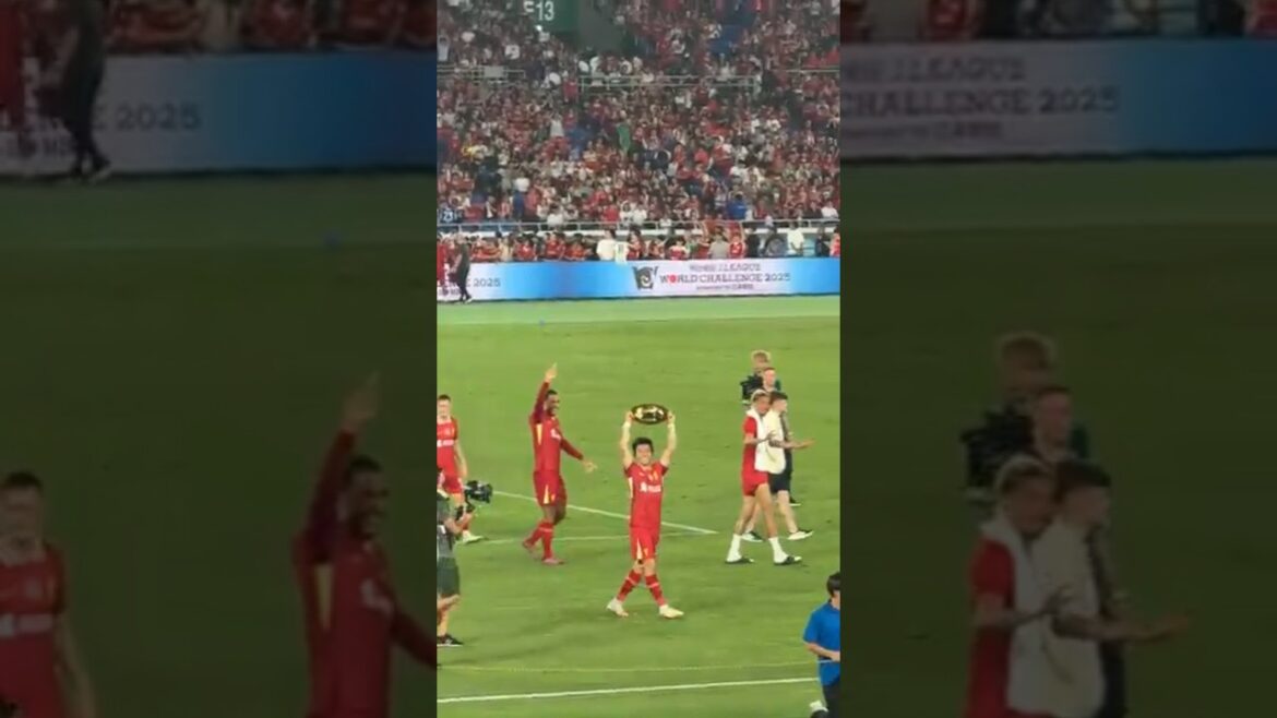 Wataru Endo a apprécié sa pré-saison au Japon 🙌🏼 #football #shorts #shortvideo #shortvideo