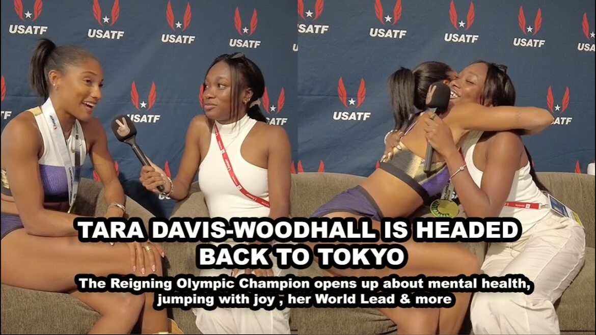 Tara Davis-Woodhall sur la joie, la santé mentale et le retour à Tokyo | Parlez votre pièce