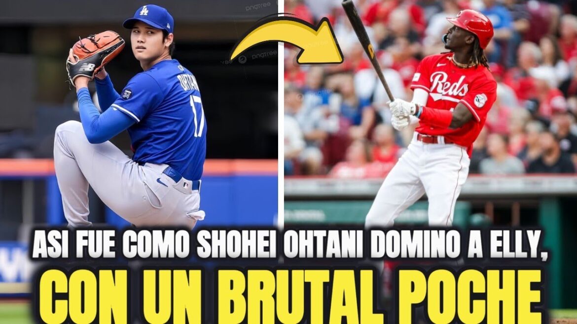 C'est ainsi que Shohei Ohtani punit Elly de la Cruz, avec un coup de poing brutal ... "