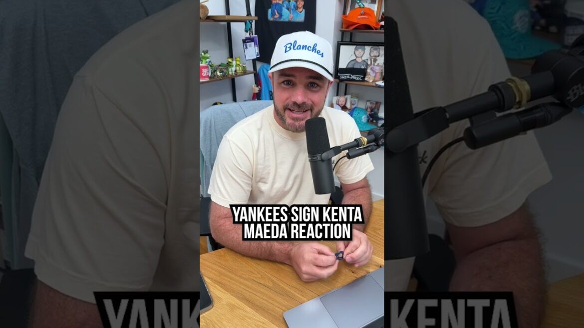 Yankees Signe Kenta Maeda RÉACTION INSTANT