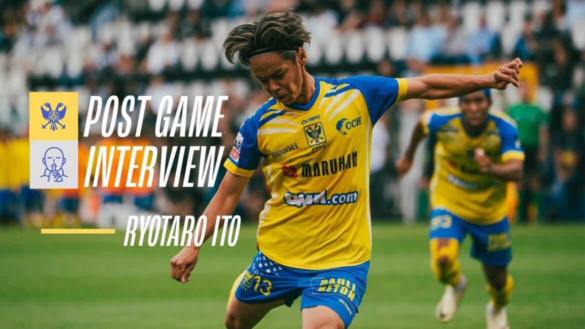[Sint Troyden]Interview d'après-match d'Ito Ryotaro (match de la ronde 2 contre Charleroi)