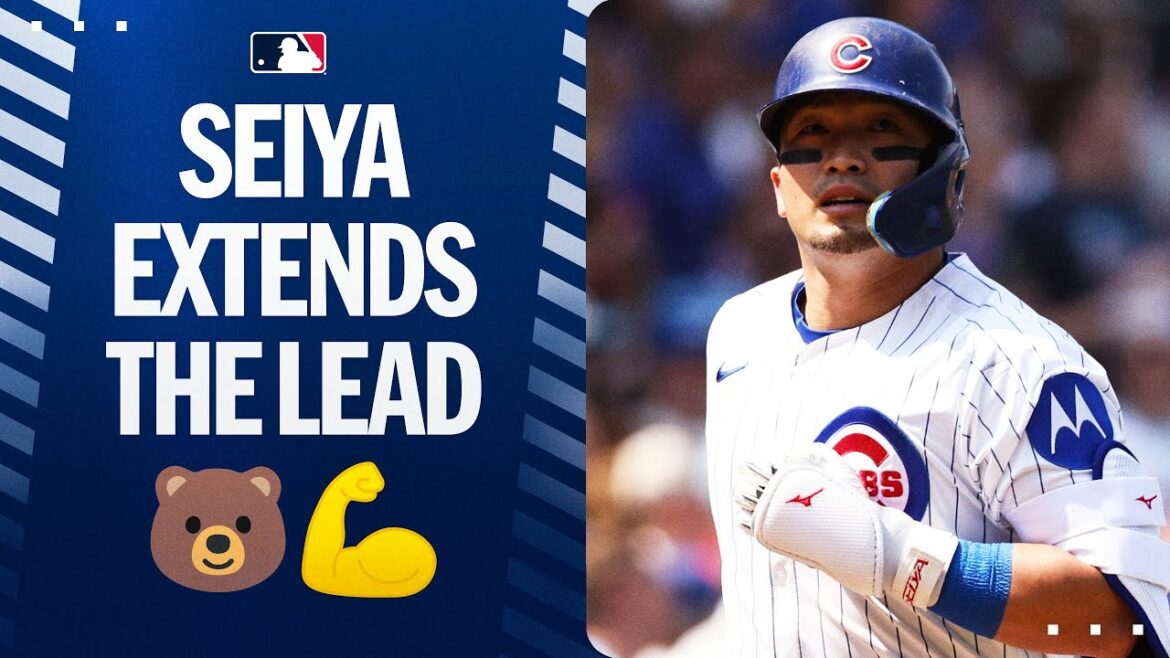 Seiya l'envoie à la hâte! Seiya Suzuki écrase son 27e circuit de l'année! | Suzuki Seiya Faits saillants