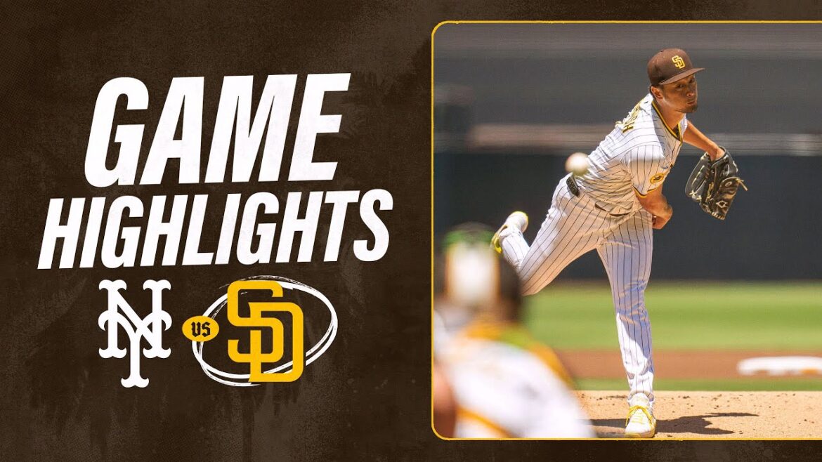 Faits saillants du jeu Mets vs Padres (7/30/25) | Faits saillants MLB