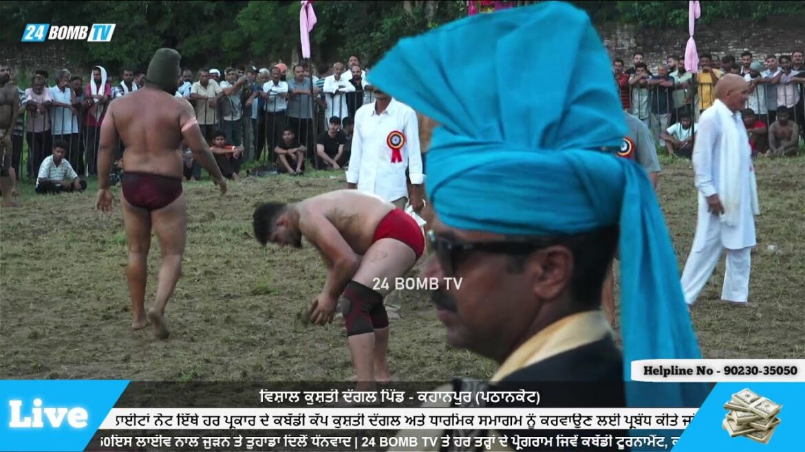 Bombe en direct kusti akash pathankot vs nadeem doda Bombe en direct kusti akash pathankot vs nadeem doda