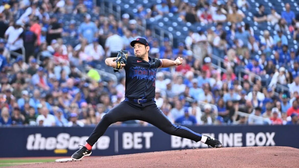 Yusei Kikuchi sort de 7 manches en 4 par rapport aux Red Sox le 16/06/24 Yusei Kikuchi sort de 7 manches en 4 par rapport aux Red Sox le 16/06/24