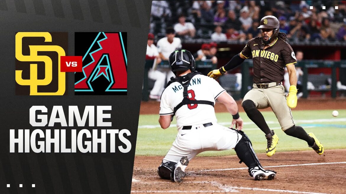 Padres contre D-Backs Game Highlights (8/5/25) | Faits saillants MLB