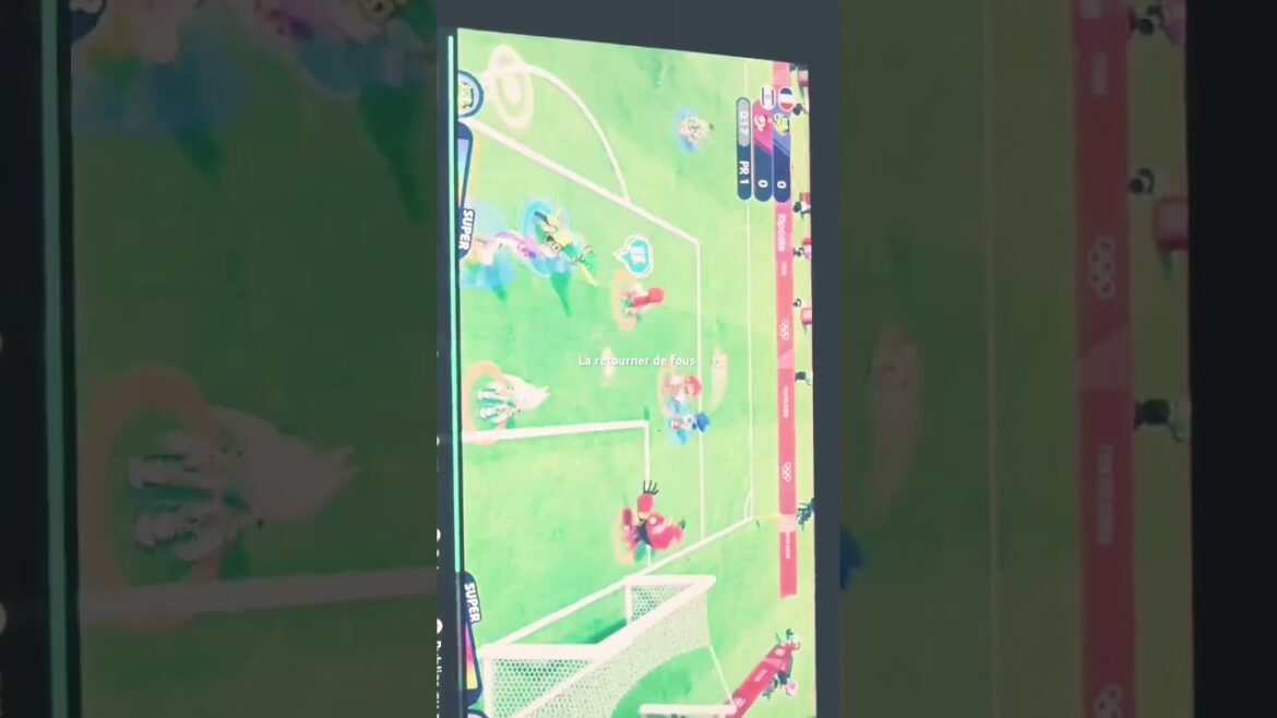 la retourner de malade#marioet Sonic aux jeux olympiques de Tokyo 2020