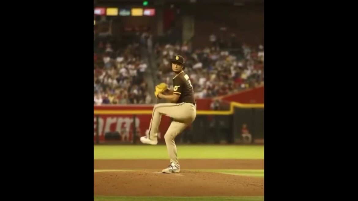 Padres Pitcher, Yu Darvish montre ses mécanismes de tangage