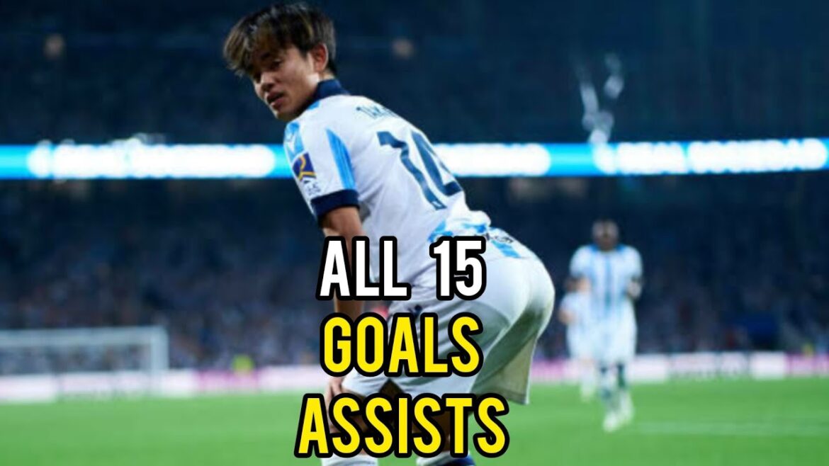 Takefusa Kubo • Les 15 buts et passes décisives 23/24