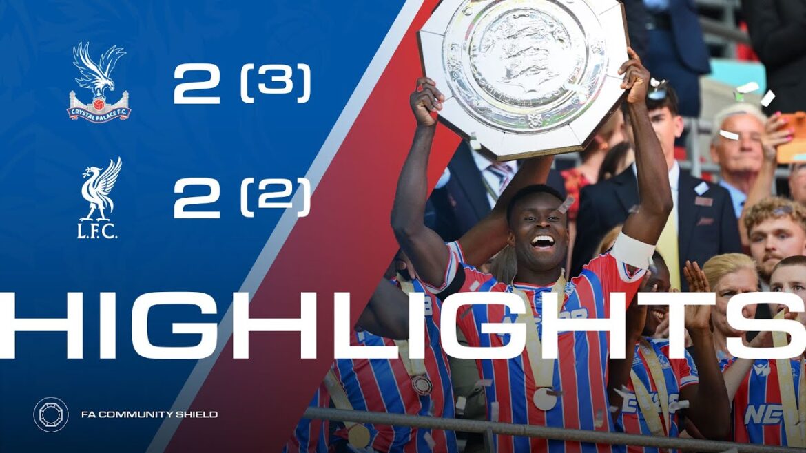 Double délice 🏆 Highlights de match de bouclier communautaire | Crystal Palace 2-2 Liverpool (3-2 sur les pénalités)