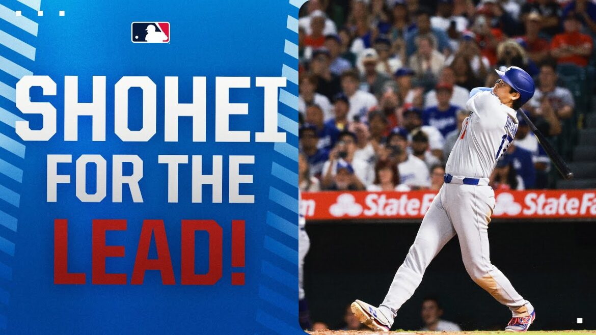 Shohei Ohtani donne aux Dodgers la tête du 9e! 😤 | SHOHEI OHTANI SAILLANTS