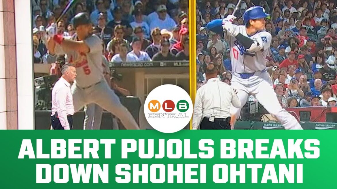 Albert Pujols creuse dans la mécanique de Shohei Ohtani | MLB Central