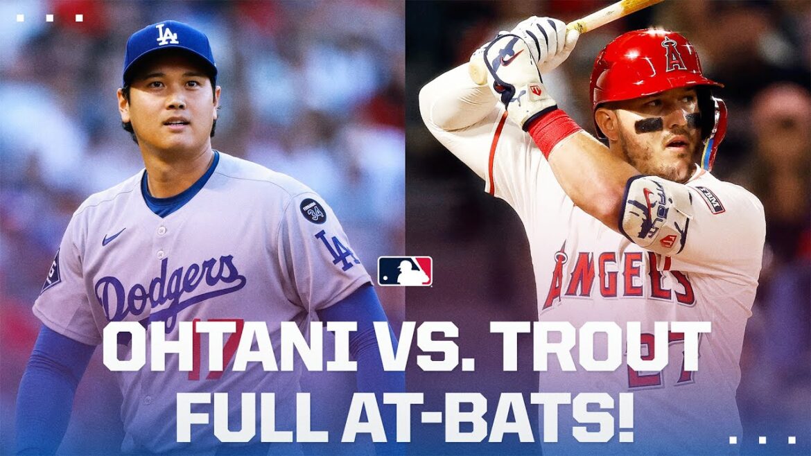 Shohei Ohtani Vs. Mike Trout! AT-BATS complet! Qui sort en tête! 🍿👀 | Otani Shohei Faits saillants