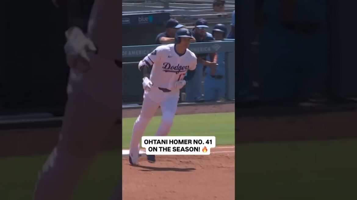 Shohei Ohtani continue d'écraser! 💪 #Dodgers #ohtani #mlb