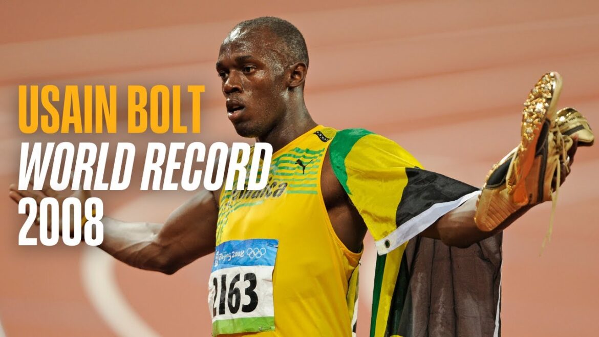 Le premier triomphe de Usain Bolt! 🇯🇲 | REPLAYE FULLE MENS 100M PEIJING 2008