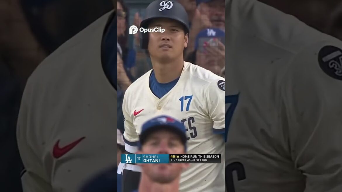 🇯🇵 Shohei Ohtani relie son HR # 40 en 2025: puissance totale 🔥⚾
