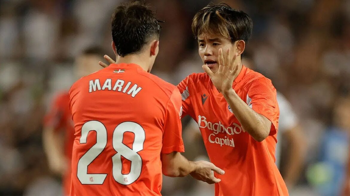 Kubo Takefusa, qui serait transféré à l'Atletico, sauve à l'équipe une énorme balle de taille moyenne![17 août]