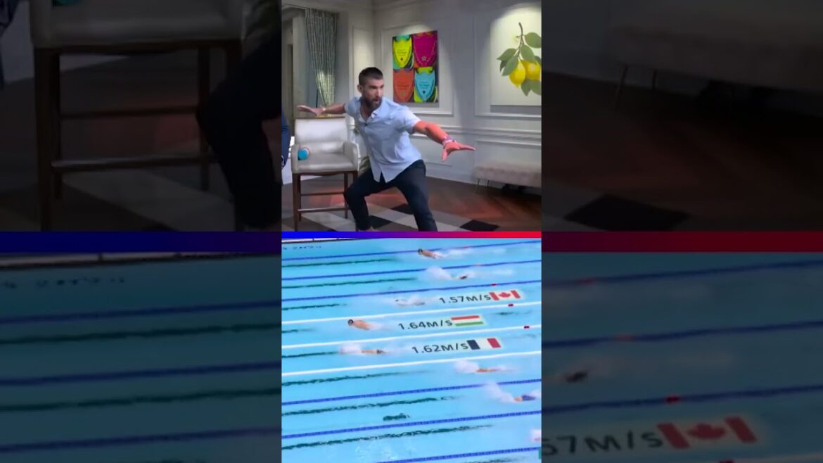 Leon Marchand’s biggest fan at Paris 2024? None other than Michael Phelps! 🏊 Leon Marchand's biggest fan at Paris 2024? None other than Michael Phelps! 🏊