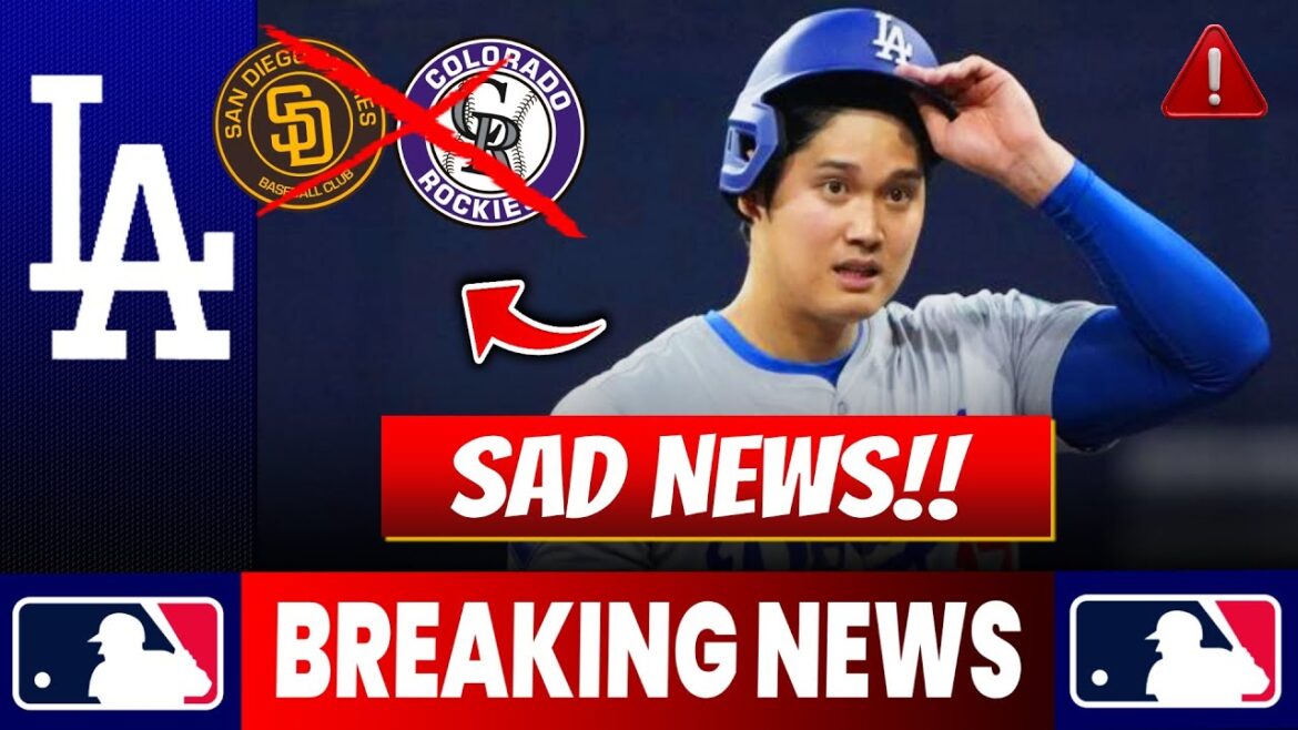 URGENT!!! Décision choquante à propos de Shohei Ohtani! Personne ne s'y attendait! Dernières nouvelles les Dodgers