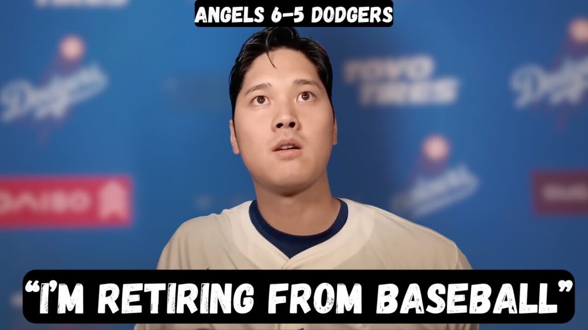 Shohei Ohtani annonce sa retraite après avoir été balayé - Entretien après le jeu - Dodgers 5-6 Angels