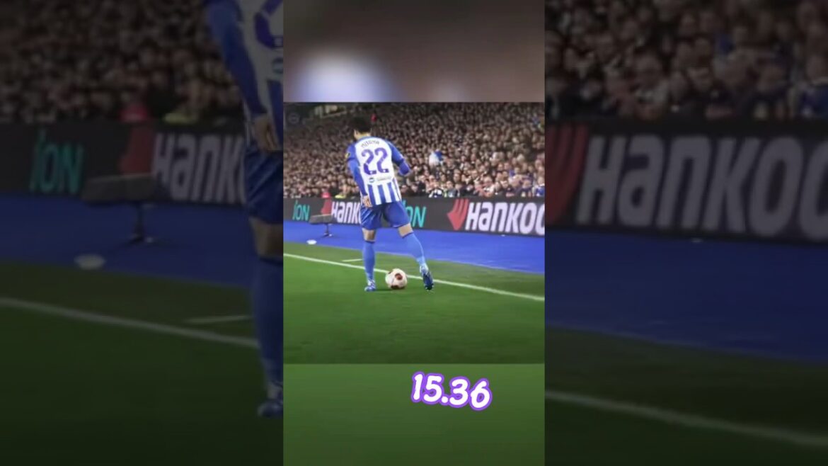 Compétences de Kaoru Mitoma #Mitoma #japan #brighton