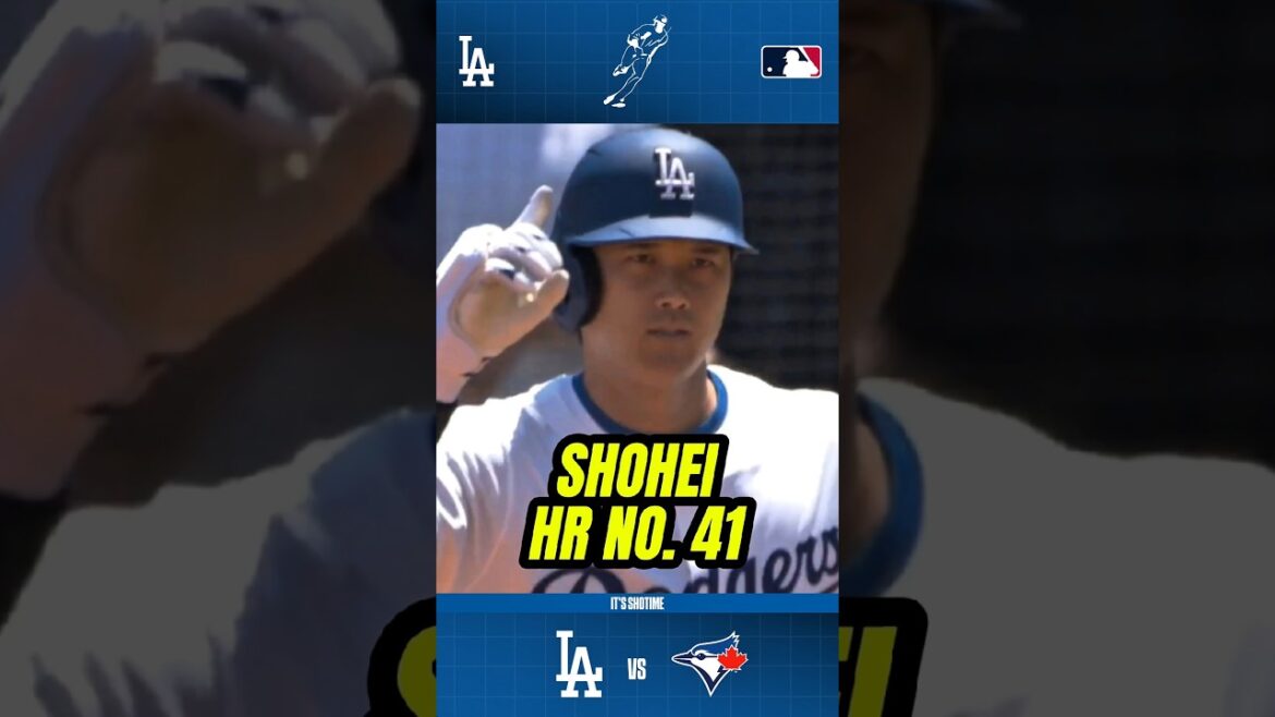 Shohei Homers les jours consécutifs! RH n ° 41