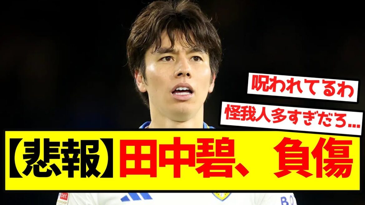 [Triste nouvelle]Tanaka Aoi blessé