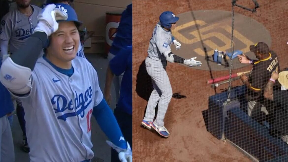 Shohei Ohtani Taune les ventilateurs de Padres après avoir été chahuté tout le jeu!