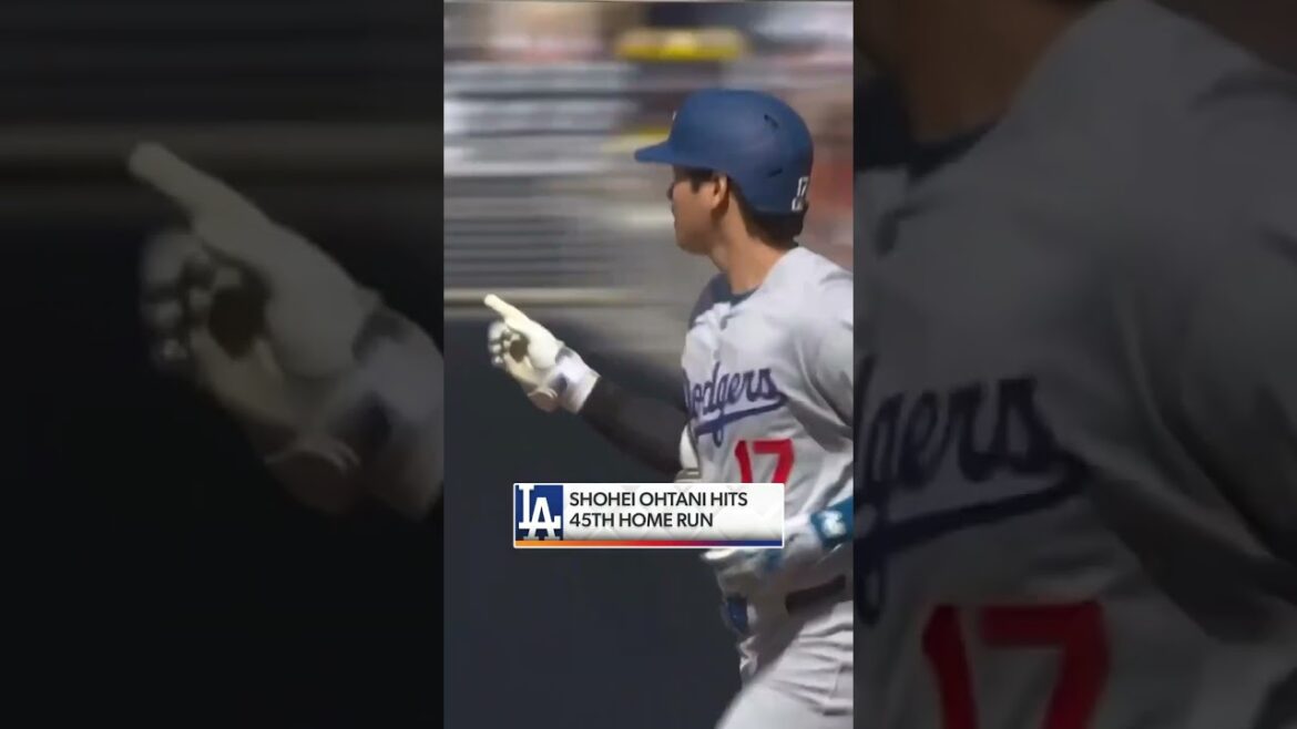 Shohei Ohtani obtient le n ° 45 😤 #mlb #baseball #shoheohtani #Dodgers