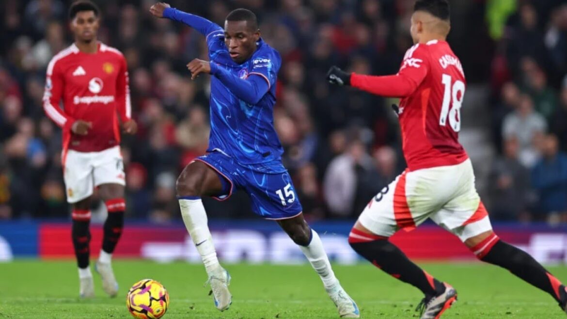 Nicolas Jackson vs Manchester United (A) 24/25 ► Bayern Munich Transfer Target