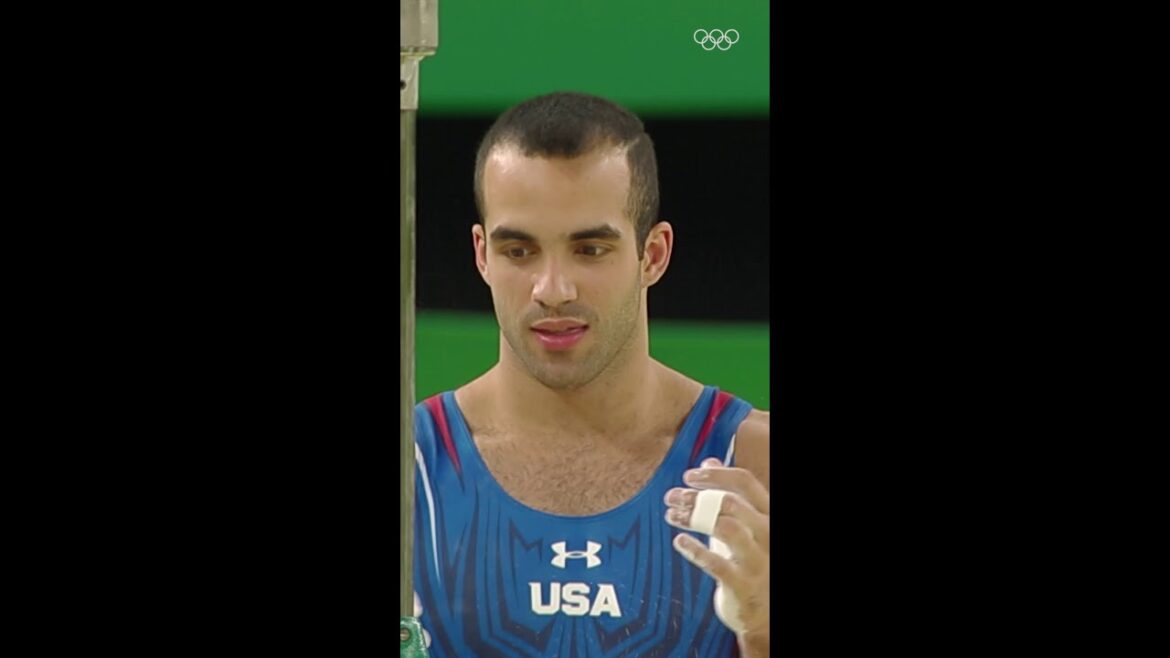 He did this at the Olympics. 😮 #shorts