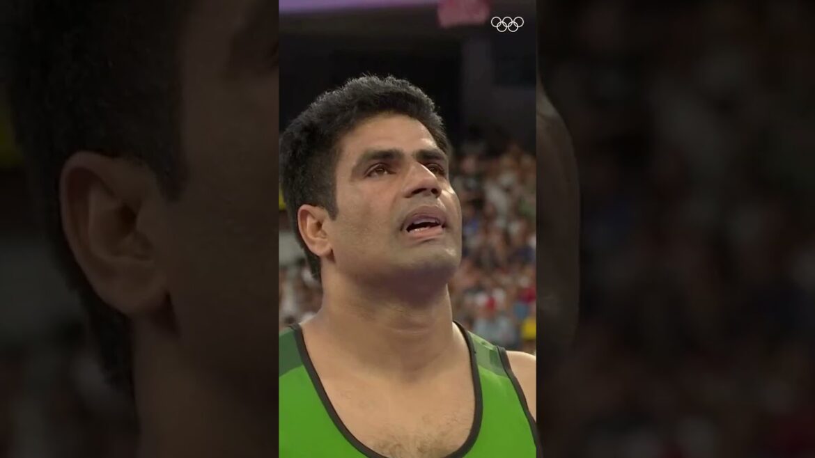 À # Paris2024, Arshad Nadeem a fait l'histoire! 🥇🇵🇰