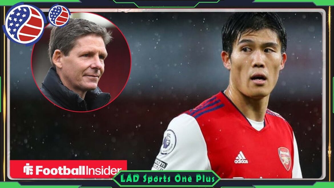 Takehiro Tomiyasu illustré avec Crystal Palace Ace après le contrat d'Arsenal annulé