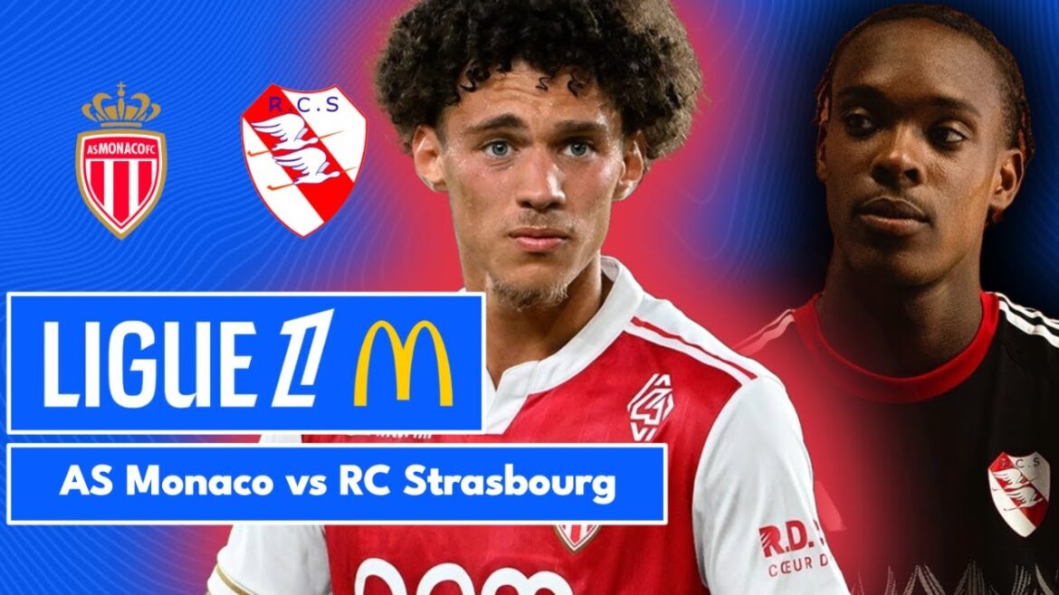 Comme Monaco 3-2 RC Strasbourg | Ligue 1 McDonald's | EN DIRECT