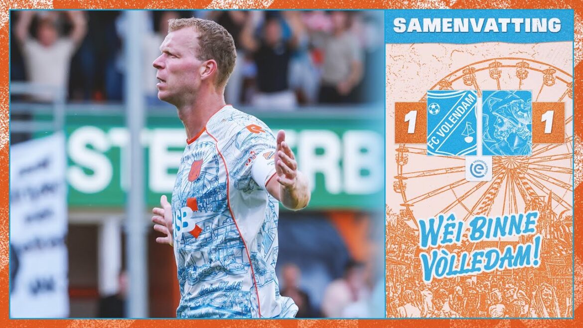 🥵 quoi. A. Objectif | Résumé FC Volendam - Ajax: 1 - 1 (2025-2026)