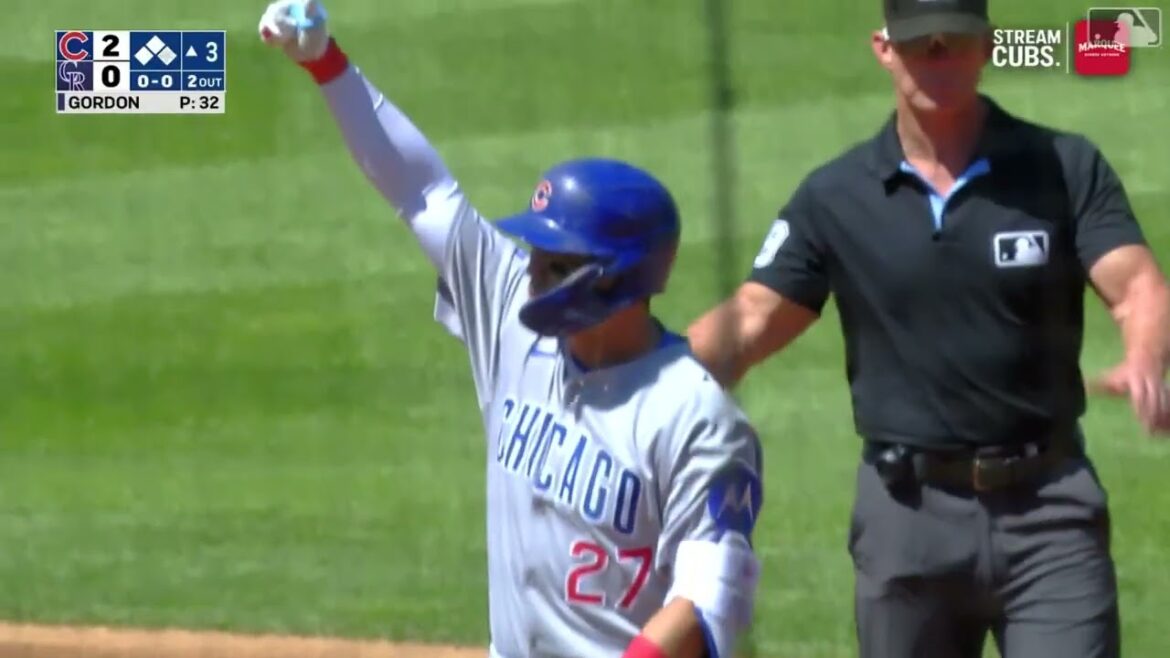 Double de 2 points de Seiya Suzuki Double de 2 points de Seiya Suzuki