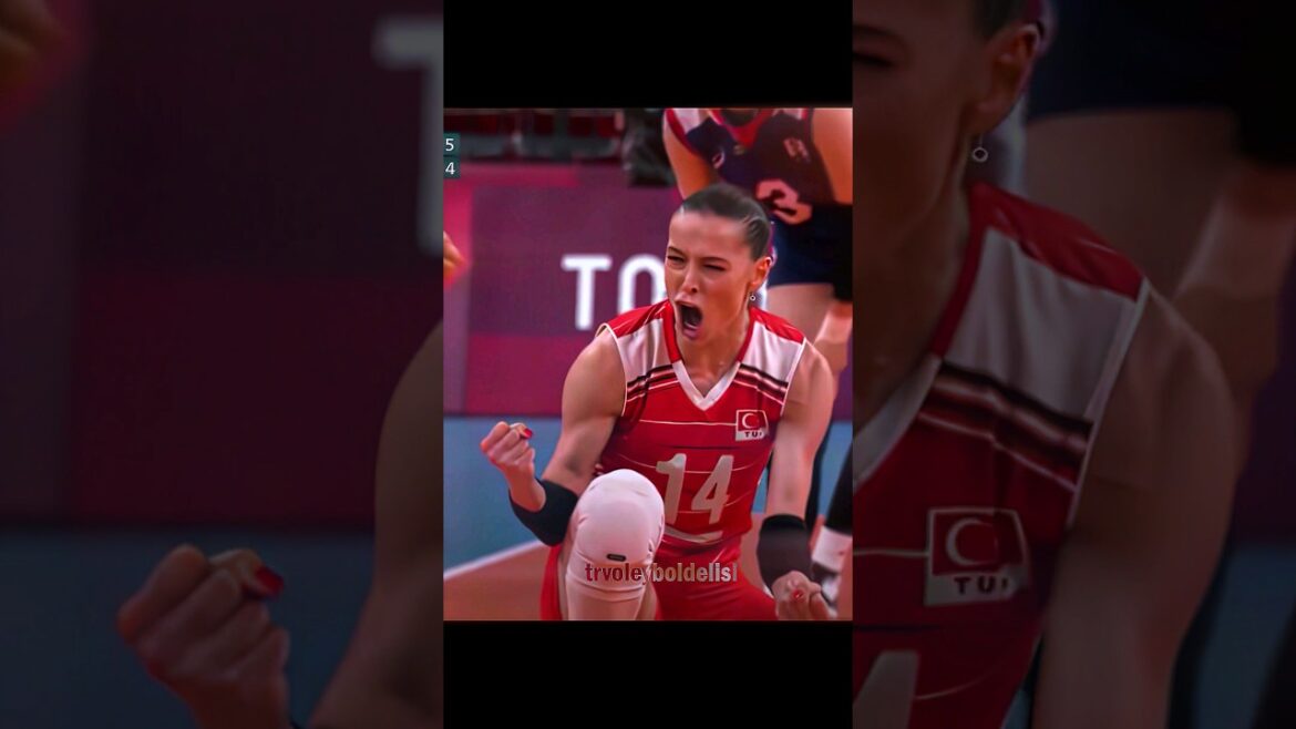 Capitaine Eda Erdem aux Jeux olympiques de Tokyo 🔥 | Capitaine Eda Erdem aux Jeux olympiques de Tokyo