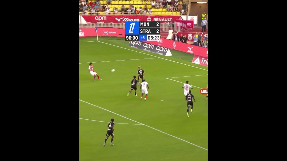 Moment de Minamino ⏱️🔥 # Ligue1 # Ligue1mcdonalds #Ammonaco #minamino