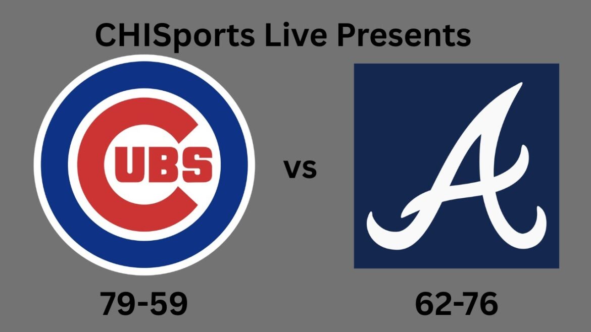 Chicago Cubs vs Atlanta Braves Audio Broadcast Chicago Cubs vs Atlanta Braves Audio Broadcast