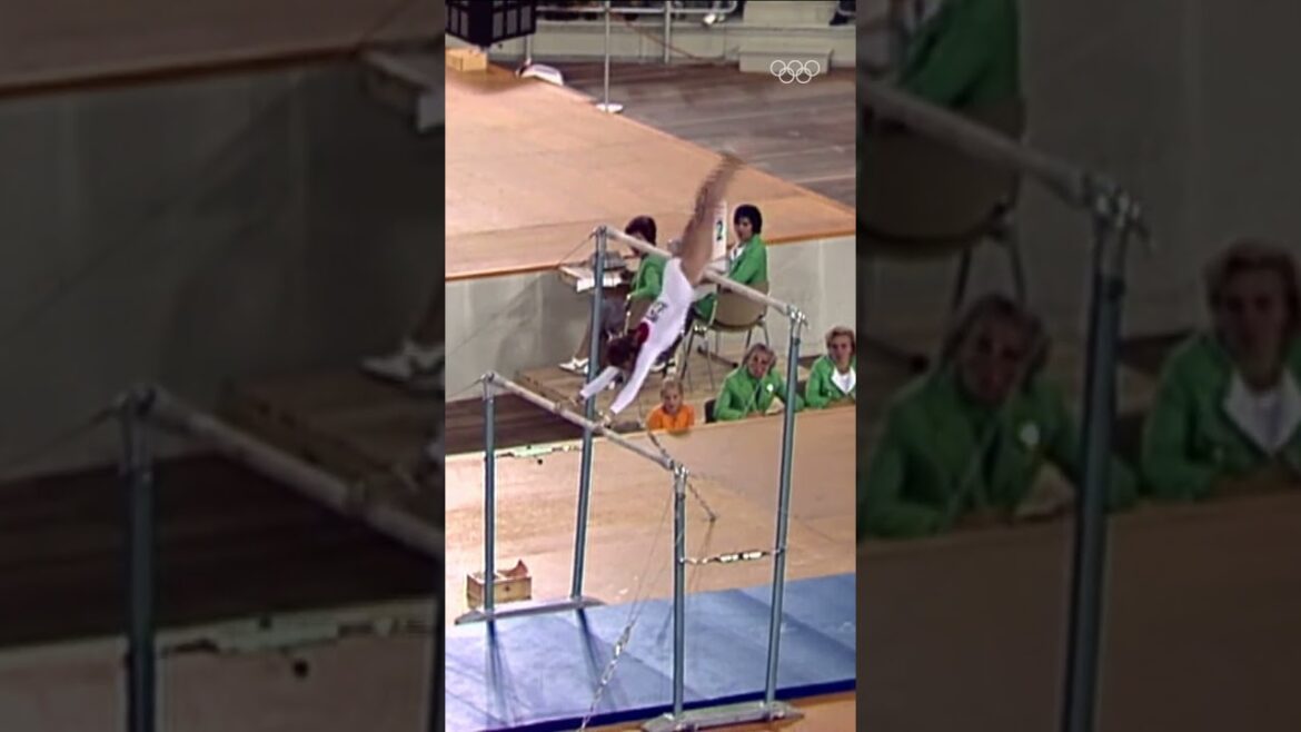 Olga Korbut à Munich 1972 nous donne une masterclass! 😍⏱️ #OLYMPICS #GYMNASTICS