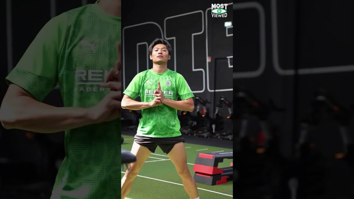 Le nouveau pied magique de Gladbach: sur les chaussettes des orteils! Star Newcomer totalement génial! #shorts