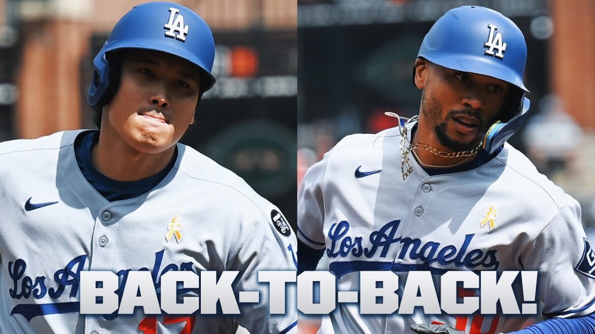 Homers consécutifs pour Shohei Ohtani et Mookie Betts! | OHTANI SHOHEI FAITES