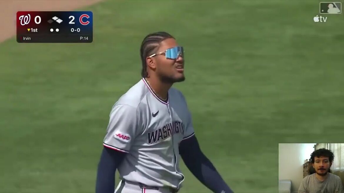 Réagir aux points forts du jeu Nationals vs Cubs | 2025 MLB Saison